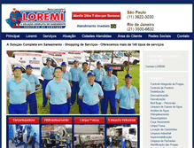 Tablet Screenshot of loremi.com.br